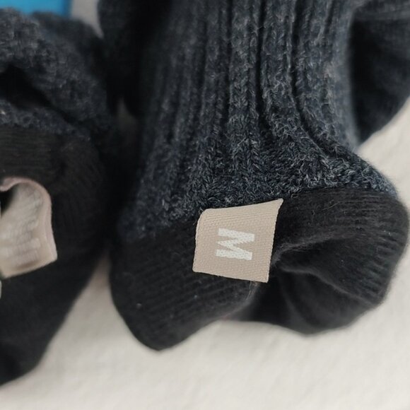 Vintage Suede Mod Retro Fun BLUE Lined Gloves Size Medium - Picture 7 of 14